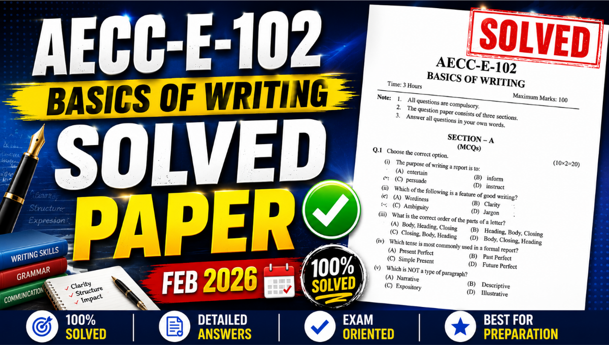 Aecce102 solved paper 2026