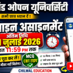 उत्तराखंड ओपन यूनिवर्सिटी (UOU) के सभी छात्र ध्यान दें! 31 जुलाई 2026 से पहले अपना ऑनलाइन असाइनमेंट जरूर पूरा करें